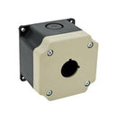 Idec YB1W-111Z YB1W-111Z Control Box 1 Hole Plastic Beige IP65 22 mm Cutout Dia 76 W x 59.5 D YB Series New