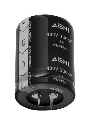 Aishi ELK1HM332O30KT ELK1HM332O30KT Electrolytic Capacitor 3300 &Acirc;&micro;F 50 V &plusmn; 20% Snap-In 2000 Hours @ 85&deg;C