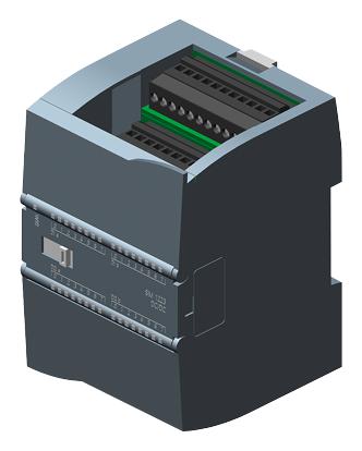 SIEMENS 6ES7223-1BL32-0XB0 I/O Module, SIMATIC S7, Digital, 16 Inputs, 16 Outputs, 24 Vdc, Sink, Source, Transistor