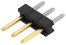 TE CONNECTIVITY 2MM-HB-S04-VT-02-H-TB Pin Header, Board-to-Board, 2 mm, 1 Rows, 4 Contacts, Through Hole Straight, 2MM-HB Series