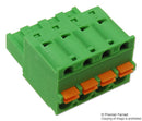 Phoenix Contact FKC 25/ 4-ST-508 FKC 4-ST-508 Pluggable Terminal Block 5.08 mm 4 Ways 24AWG to 12AWG 2.5 mm&Acirc;&sup2; Push In 12 A