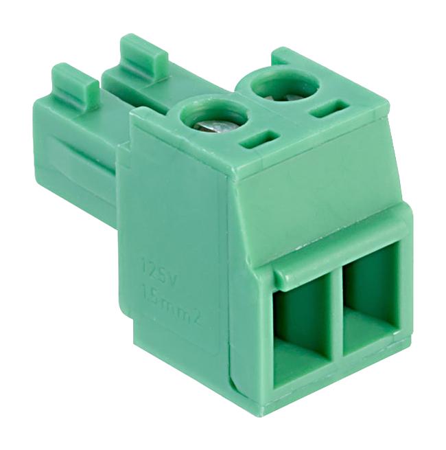 PHOENIX CONTACT 1803578 Pluggable Terminal Block, 3.81 mm, 2 Ways, 28AWG to 16AWG, 1.5 mm&sup2;, Screw, 8 A MC 1,5/ 2-ST-3,81, GTIN UPC EAN: 4017918045883