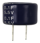 Eaton Bussmann KW-5R5C105H-R KW-5R5C105H-R Supercapacitor 1 F 5.5 V PC Pin -20% +80% 5 mm 2000 Hours @ 85&deg;C New