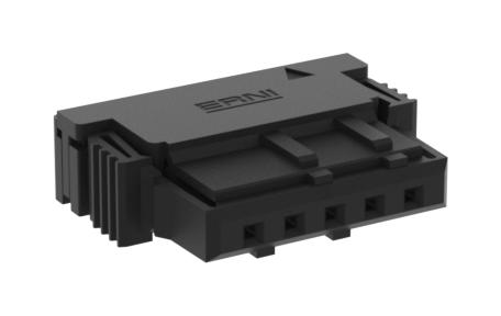 Erni - TE Connectivity 364226-E. 364226-E. Connector Housing Rcpt 5POS 2.54MM