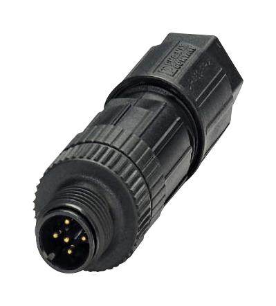 PHOENIX CONTACT 1424686 Sensor Connector, M12 Push-In, M12, Male, 5 Positions, Push In Pin, Straight Cable Mount GTIN UPC EAN: 4055626376134 SACC-M12MS-5PL