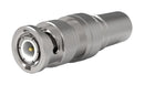 TIMES MICROWAVE EZ-400-BM-X RF / Coaxial Connector, BNC Coaxial, Straight Plug, Crimp, 50 ohm, LMR-400, Copper