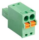 CAMDENBOSS CSTBP92HE/2 Pluggable Terminal Block, 3.81 mm, 2 Ways, 28AWG to 16AWG, 1.31 mm&sup2;, Push In, 10 A