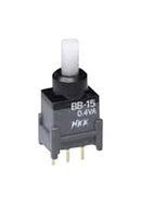 NKK SWITCHES BB15AP PUSHBUTTON SWITCH, SPDT, 28V, TH