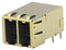 TE Connectivity 2170129-1 2170129-1 Modular Connector RJ Point Five Jack 1 x 2 (Ganged) 8P8C Cat5e Press-Fit