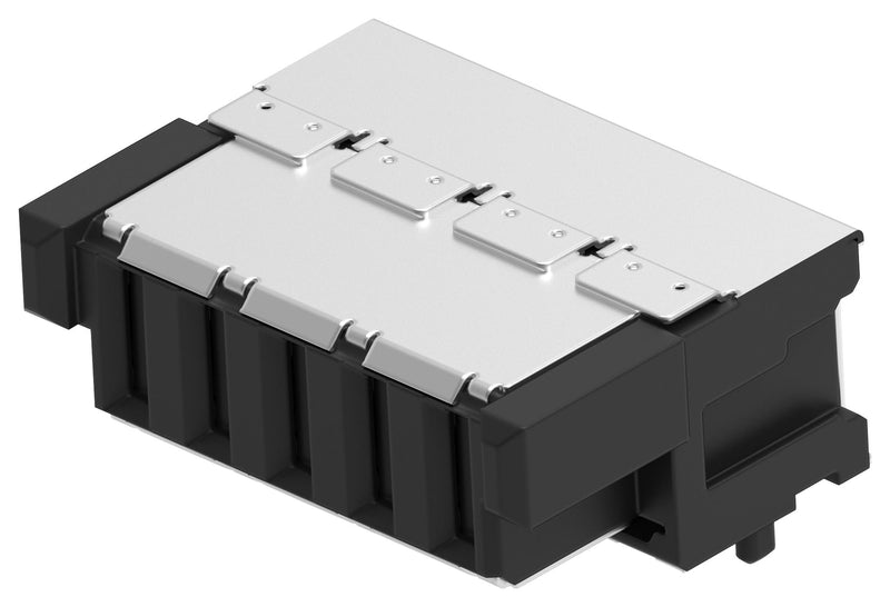 ERNI - TE CONNECTIVITY 364707-E Mezzanine Connector, Blindmate, Receptacle, 2 mm, 1 Rows, 5 Contacts, Surface Mount Right Angle