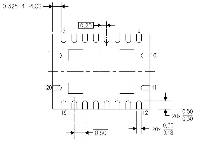 Texas Instruments BQ24032ARHLR BQ24032ARHLR Battery Charger for 1 Cell of Li-Ion Li-Pol 16V Input 4.2V / 1.5A Charge QFN-20