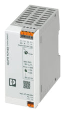 PHOENIX CONTACT 2909577 AC/DC DIN Rail Power Supply (PSU), Laboratory Equipment, 1 Output, 90 W, 24 VDC, 3.8 A QUINT4-PS/1AC/24DC/3.8/PT