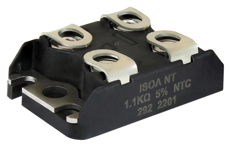 VISHAY ISOA100N11002JT Resistor, NTC, 10 kohm, ISOA Series, 100 W, &plusmn; 5%, Screw, 1.5 kV