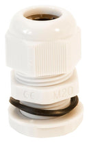 Hellermanntyton NGM25-WH NGM25-WH Nylon Dome Headed Cable Gland White 13 - 18mm M25 10 Pack