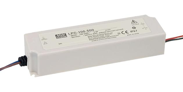 Mean Well LPC-100-500 LPC-100-500 LED Driver ITE &amp; Lighting 100 W 200 V 500 mA Constant Current 90 VAC New