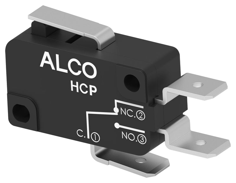 ALCOSWITCH - TE CONNECTIVITY HCP16DTE1S04. MICROSWITCH, SPDT, 16A, 250VAC