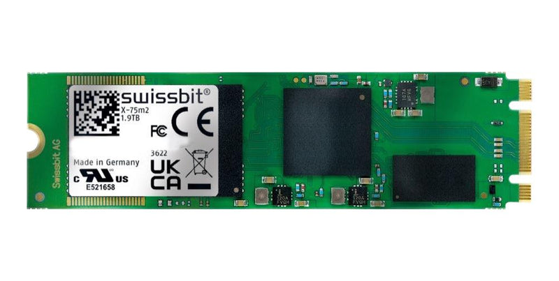 Swissbit SFSA480GM2AK1TA-I-8C-116-STD SFSA480GM2AK1TA-I-8C-116-STD SSD Internal M.2 2242 Sata 6 Gb/s (SATA III) 480 GB 3D TLC Nand AES 256-bit