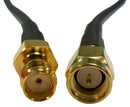 MOBILE MARK CA39/195-VC RF / Coaxial Cable Assembly, SMA Plug to SMA Jack, RF-195, 50 ohm, 39 ", 990.6 mm