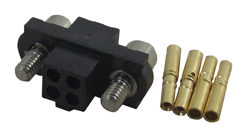 HARWIN M80-4810405 Rectangular Connector, Datamate J-Tek M80 Series, 4 Contacts, Receptacle, 2 mm, Crimp, 2 Row