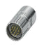 PHOENIX CONTACT 1069315 Sensor Connector, M23 PRO Series, M23, Male, 12 Positions, Crimp Pin - Contacts Not Supplied M23-12P2N8A8003