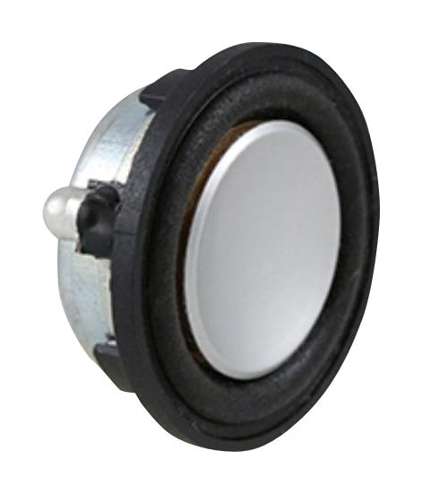 Multicomp PRO MCABS-266-RC MCABS-266-RC Speaker Miniature 8 ohm 3 W 86 dB 0 Hz to 20 kHz Round Bare Mount 28mm Dia x 11mm D