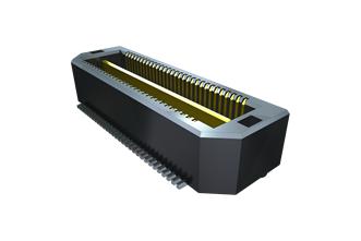 SAMTEC QTH-060-01-L-D-RA Mezzanine Connector, Header, 0.5 mm, 2 Rows, 120 Contacts, Surface Mount Right Angle