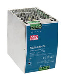 Mean Well NDR-480-48 NDR-480-48 AC/DC DIN Rail Power Supply (PSU) ITE 1 Output 480 W 48 VDC 10 A