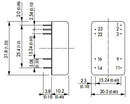 TRACO POWER THD 12-2422WI Isolated Through Hole DC/DC Converter, ITE, 4:1, 12 W, 2 Output, 12 V, 500 mA