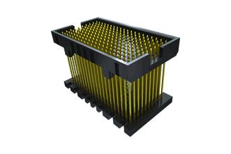 SAMTEC YFW-20-07-H-05-SB Mezzanine Connector, Array, Male, 1.27 mm, 5 Rows, 100 Contacts, Surface Mount, Brass