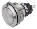 EAO 82-6171.1000 Vandal Resistant Switch, Flush, 82, 22.3 mm, SPDT, Momentary, Flush, Natural