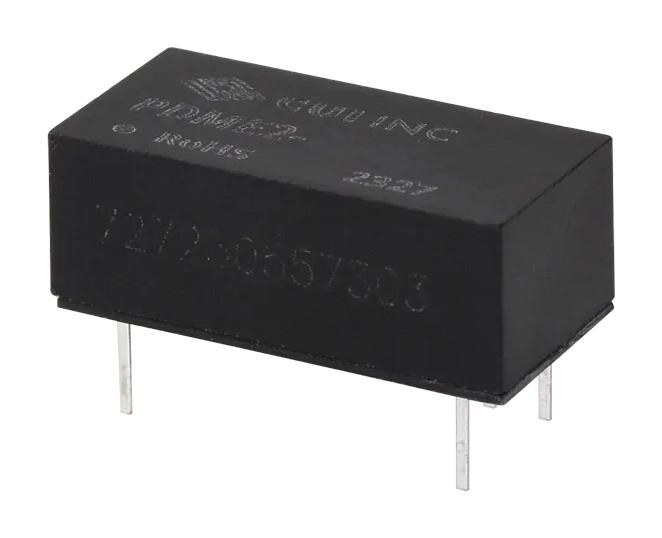CUI PDME2-5-D12-D Isolated Through Hole DC/DC Converter, ITE, 1:1, 2 W, 2 Output, 12 VDC, 83 mA
