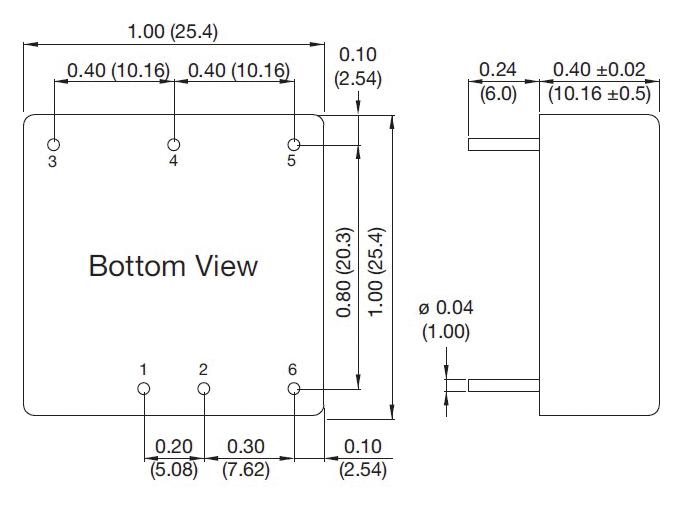 XP Power JSM2524D15 JSM2524D15 Isolated Through Hole DC/DC Converter ITE 2:1 25 W 2 Output 15 V 840 mA