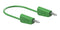 Staubli 64.1030-20025 64.1030-20025 Banana Test Lead 30 VAC 4mm Stackable Plug 78.74 " 2 m Green