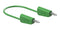 Staubli 64.1030-10025 64.1030-10025 Banana Test Lead 30 VAC 4mm Stackable Plug 39.37 " 1 m Green