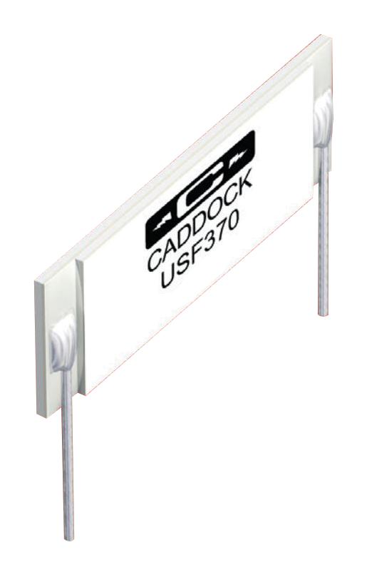 CADDOCK USF370-5.00M-0.1%-5PPM RES, 5M, 0.75W, RADIAL, METAL FILM