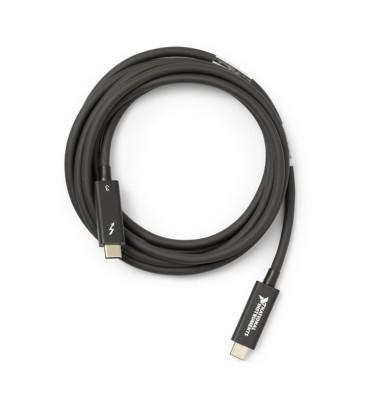 NI 785607-02 Test Cable Assembly, Thunderbolt Cable, Thunderbolt 3 Male-to-Male Cable, Active 40 Gbps, 3 A, 2 m