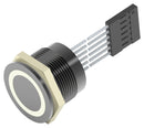 Alcoswitch - TE Connectivity AVP22MAIBFE0DT5A04 AVP22MAIBFE0DT5A04 Vandal Resistant Switch AVP 22 mm SPST-NO Momentary Flat Natural