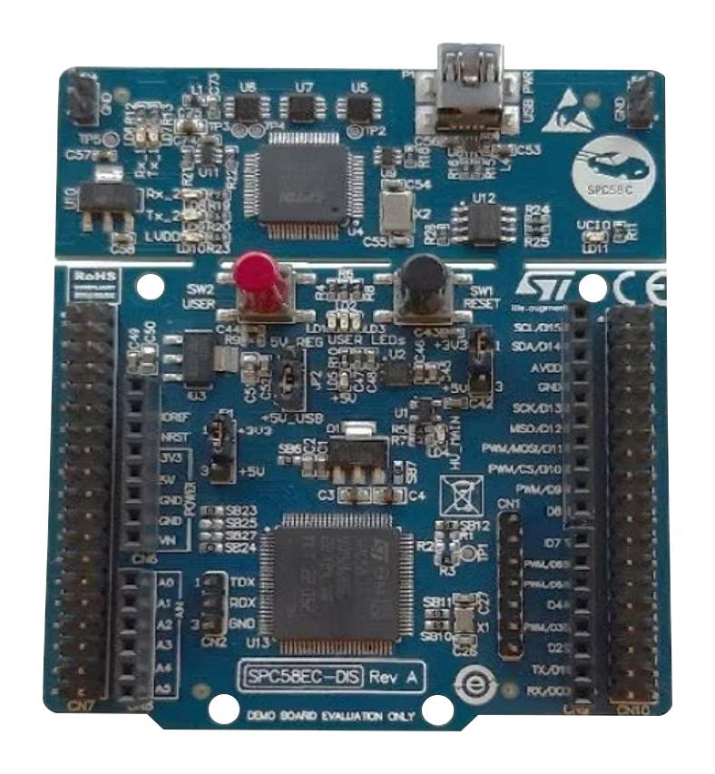 STMICROELECTRONICS SPC58EC-DIS Discovery Kit, SPC58EC80E3,32bit, Power Architecture e200z420n3