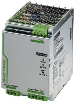 PHOENIX CONTACT QUINT-PS 1AC /24DC/20/CO AC/DC DIN Rail Power Supply (PSU), ITE, 1 Output, 24 VDC, 20 A 2320898, GTIN UPC EAN: 4046356520003