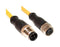 Mueller Electric C4AC10M004 C4AC10M004 M12 Cordset 4-POS Male STRAIGHT-FEMALE Straight 22 AWG 4M 68AK2080 New