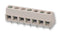 BUCHANAN - TE CONNECTIVITY 282836-6 Wire-To-Board Terminal Block, Wire to Board, 5 mm, 6 Ways, 30 AWG, 16 AWG, 1.4 mm&sup2;, Screw