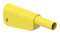 Staubli 66.2021-24 66.2021-24 Banana Test Connector Plug Cable Mount 19 A 1 kV Gold Plated Contacts Yellow