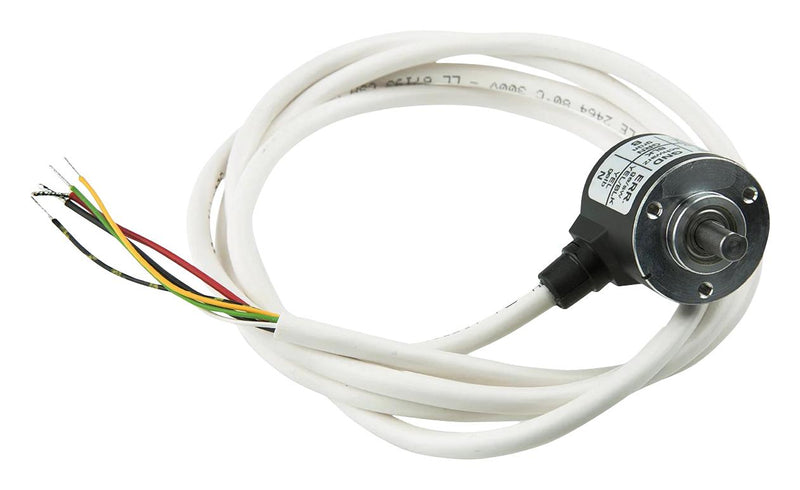 HENGSTLER 0527046 Rotary Encoder, Optical, Incremental, 500 PPR, 0 Detents, Horizontal, Without Push Switch