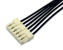 Multicomp PRO MP010813 MP010813 FFC / FPC Cable 6 Core 0.8 mm Opposite Sided Contacts 1.97 " 50 Black