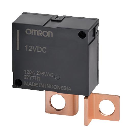 OMRON ELECTRONIC COMPONENTS G9TB-U1ATH-E DC12 POWER RELAY, SPST, 120A, 276V, BRACKET