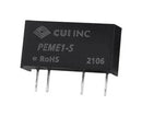 CUI PEME1-S3-S12-S Isolated Through Hole DC/DC Converter, ITE, 1:1, 1 W, 1 Output, 12 V, 83 mA