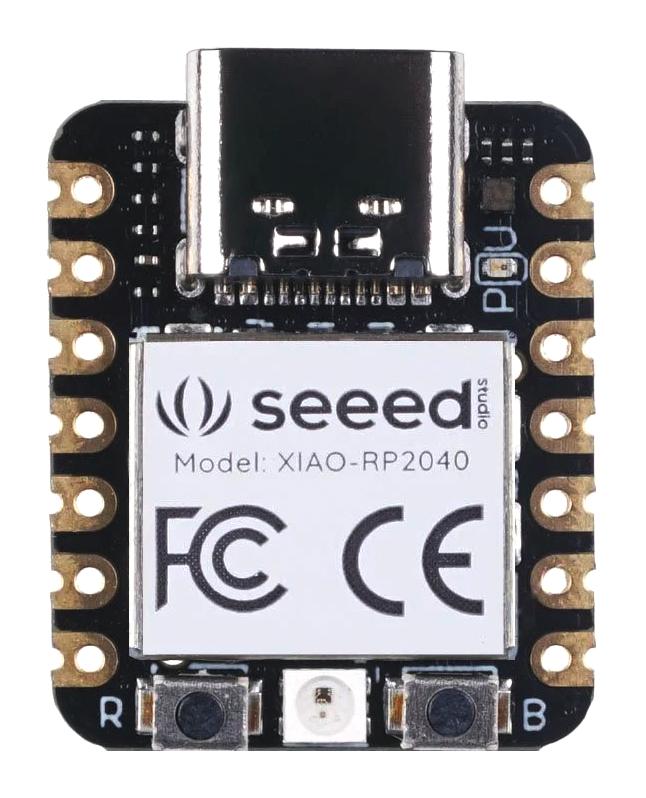 SEEED STUDIO 102010428 SBC, XIAO RP2040, ARM Cortex M0+, 264kB RAM, 2MB Flash, Bluetooth, USB-C