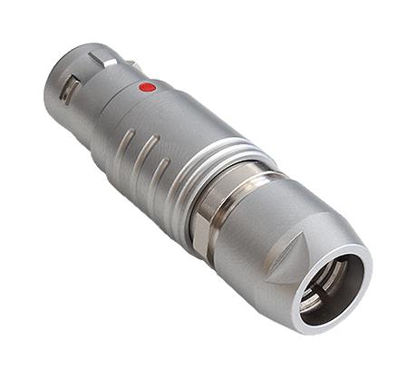 BULGIN LIMITED PPCFGG2B06CLAD Circular Connector, Push Pull X Series, Straight Plug, 6 Contacts, Solder Pin, Push-Pull