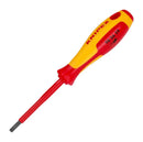 KNIPEX 98 26 25 Screwdriver, Torx, T25, 185mm OAL, 80mm Blade, Chrome Vanadium Molybdenum Steel