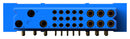 POSITRONIC PCIH47F300A1/AA Rectangular Power Connector, 47 Contacts, PCIH Series, Panel PCB Mount, Through Hole, Receptacle